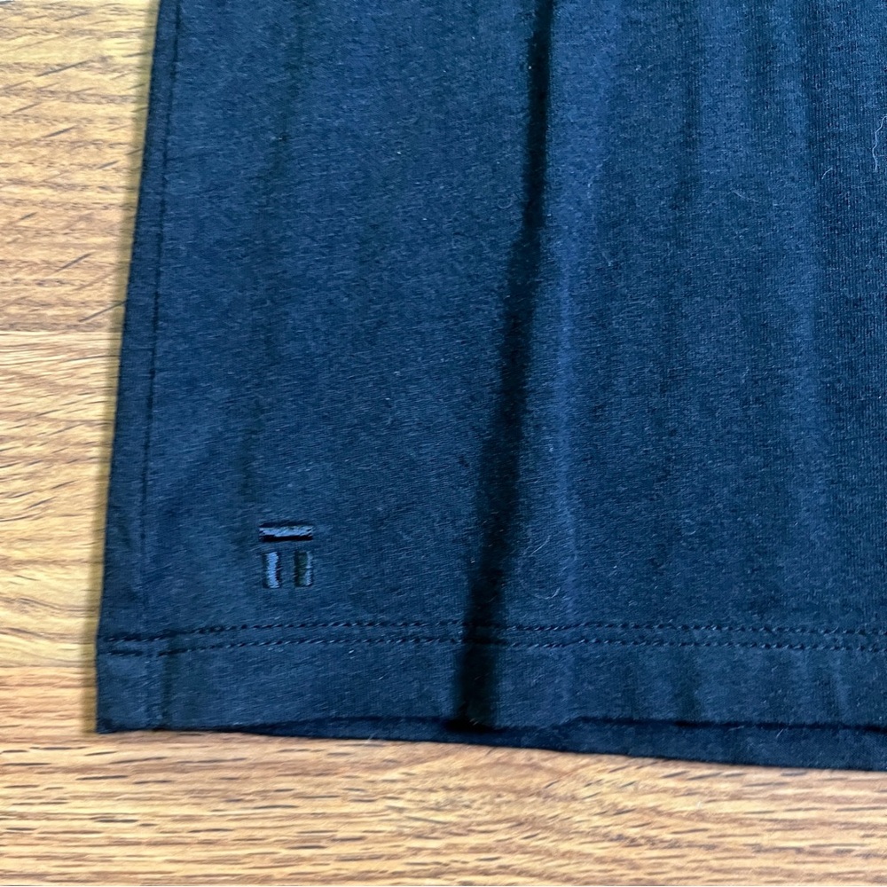 Tommy John Women’s Casual Black Short Sleeve V-Neck T-Shirt - Picture 4 of 11
